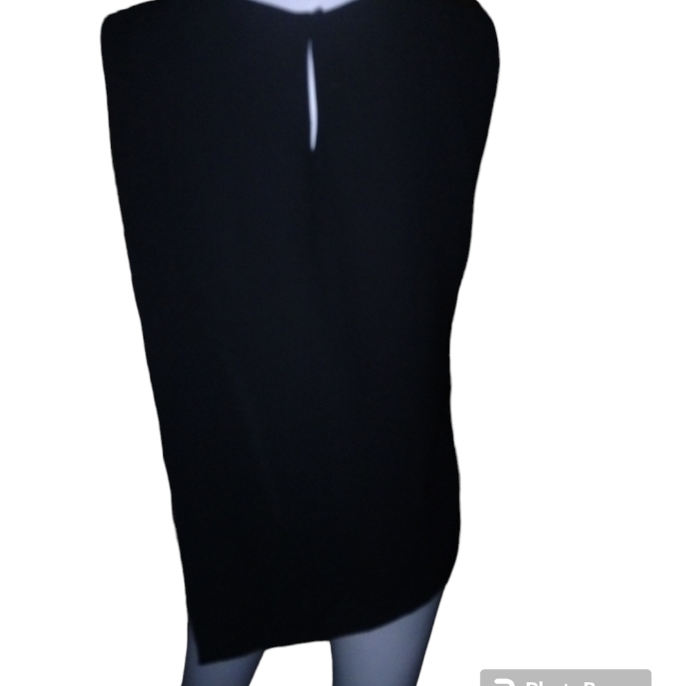 Grace Willow black sleeveless blouse SZ 6 small - Picture 2 of 6